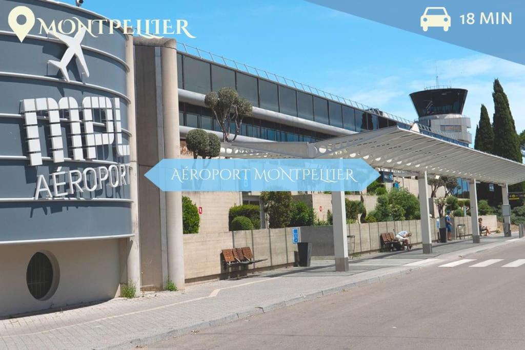 041 - Studio Le Chateau D'O, Appart 4Pers, Parking, Proche Faculte De Medecine Montpellier Eksteriør billede